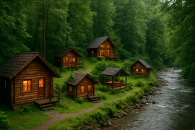 تجربه‌ای بی‌نظیر از آرامش در دل طبیعت؛ اقامت در اکوکمپ 3000