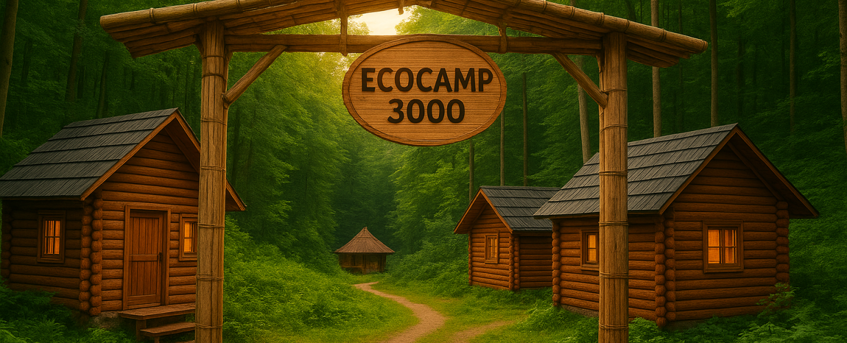 اکوکمپ 3000؛ تلفیق فرهنگ بومی و معماری سبز در قلب طبیعت ایران