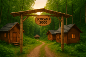 اکوکمپ 3000؛ تلفیق فرهنگ بومی و معماری سبز در قلب طبیعت ایران