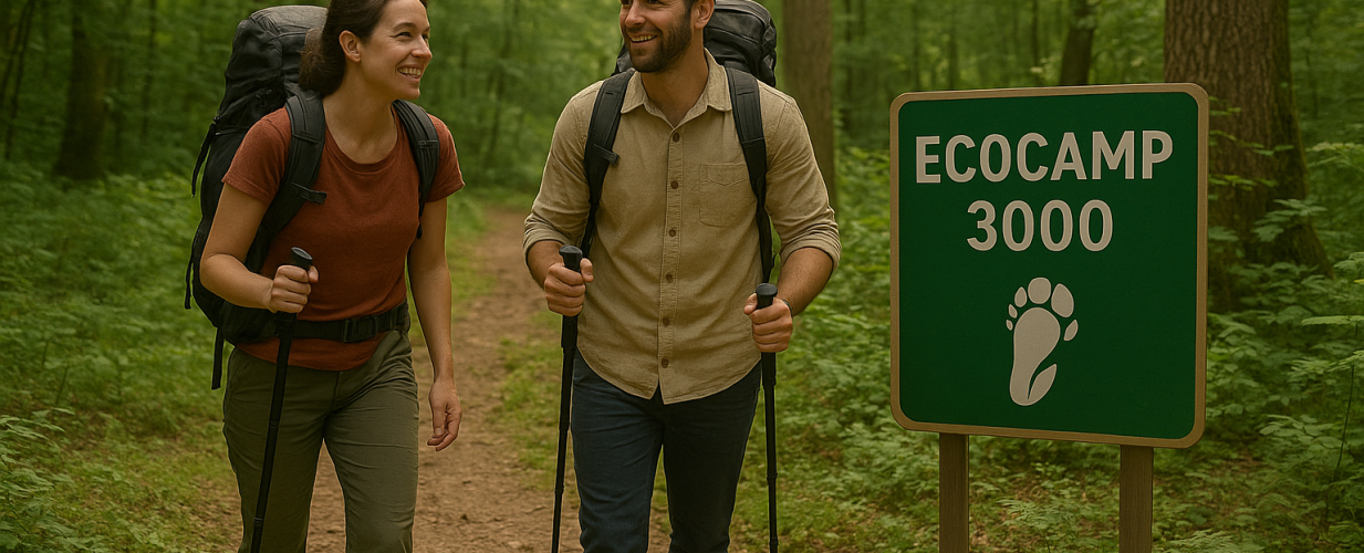 تجربه سفر بدون ردپای کربن در اکوکمپ 3000