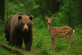 سفر به قلب وحش: طبیعت‌گردی به شمال ایران برای دیدن خرس قهوه‌ای و شوکا