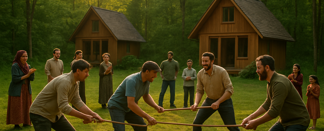 بررسی ظرفیت برگزاری مسابقات بومی و محلی در اکوکمپ 3000