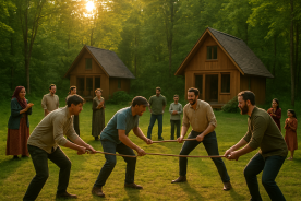 بررسی ظرفیت برگزاری مسابقات بومی و محلی در اکوکمپ 3000