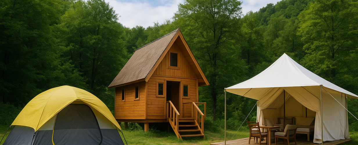 تفاوت اکوکمپ، کمپینگ و گل‌مپینگ؛ کدام برای شما مناسب‌تر است؟