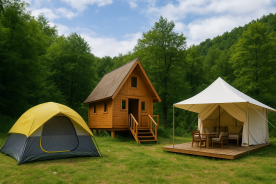 تفاوت اکوکمپ، کمپینگ و گل‌مپینگ؛ کدام برای شما مناسب‌تر است؟