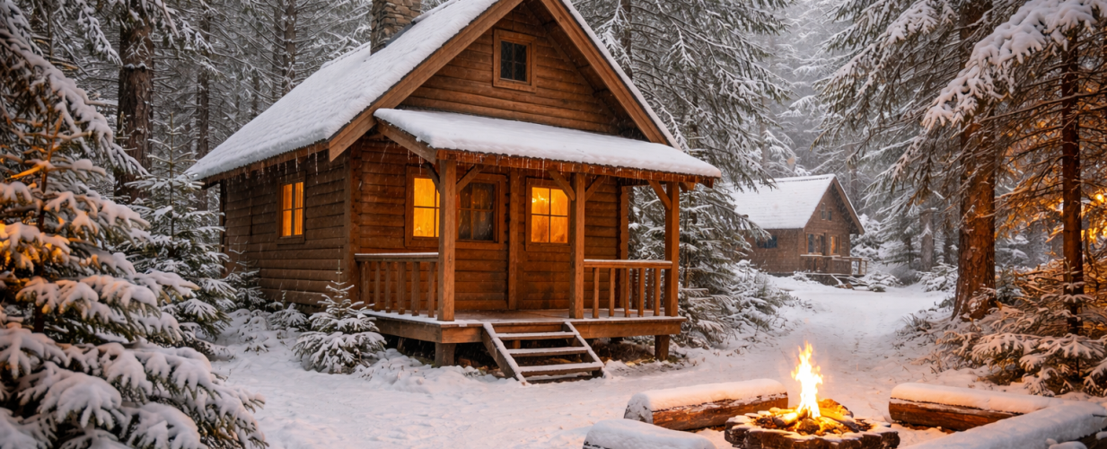 خاطره یک روز برفی در اکوکمپ 3000؛ وقتی سکوت سپید، روح را تازه می‌کند