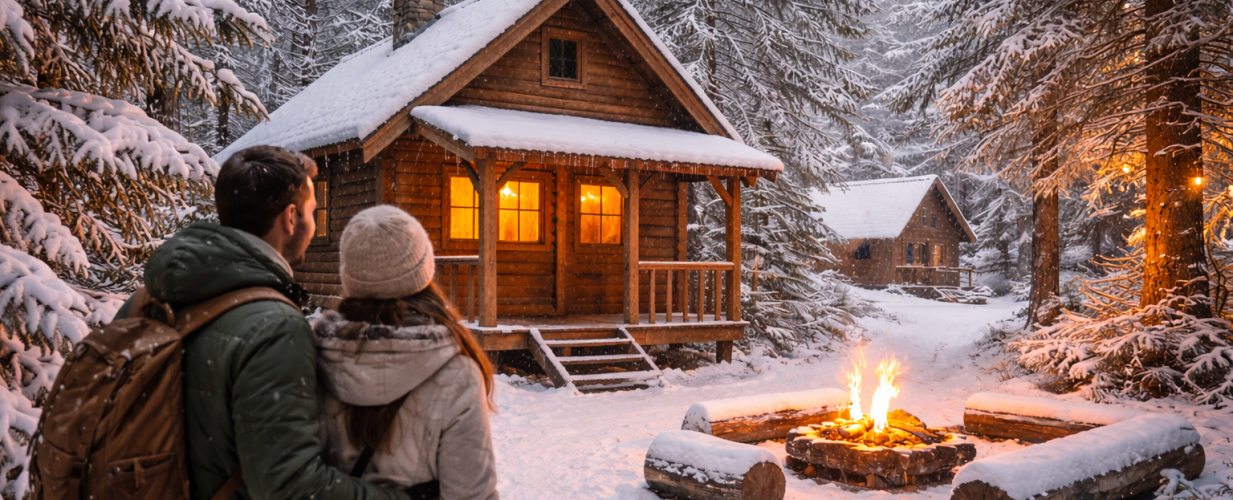 ❄️ خاطره‌ای سپید از زمستان شمال ایران؛ جایی که طبیعت نفس می‌کشد