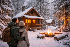 ❄️ خاطره‌ای سپید از زمستان شمال ایران؛ جایی که طبیعت نفس می‌کشد