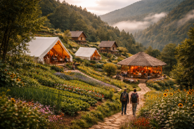 اکوکمپ‌ها و توسعه گردشگری روستایی؛ پیوندی پایدار میان طبیعت، اقتصاد و فرهنگ محلی