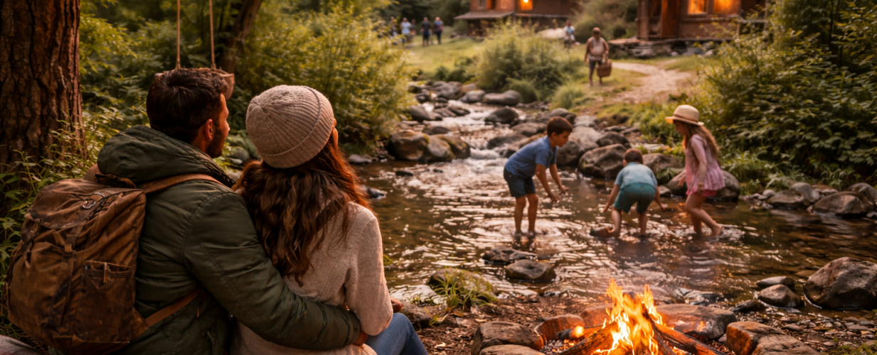 اکوکمپ و زنده شدن خاطرات کودکی؛ بازگشت به سادگی فراموش‌شده زندگی